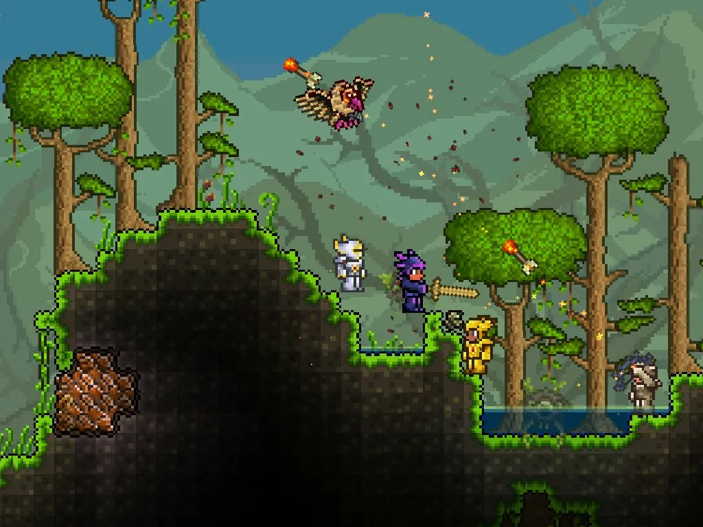 Террария 1.4.4 скрины. Террария обложка игры. Терария1.3. Terraria платформер.