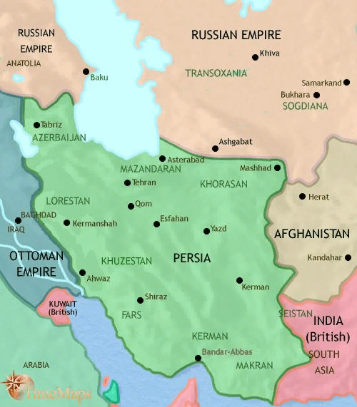 Каджарское государство в период Первой Мировой войны