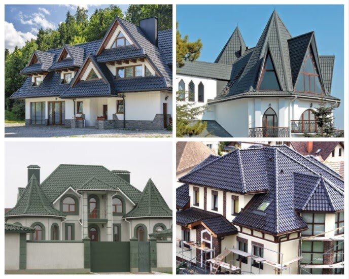 Какое покрытие для крыши лучше – профнастил или металлочерепица ...