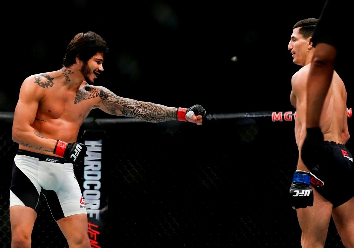 Фото с боя Эрик Сильва vs Нордин Талеб