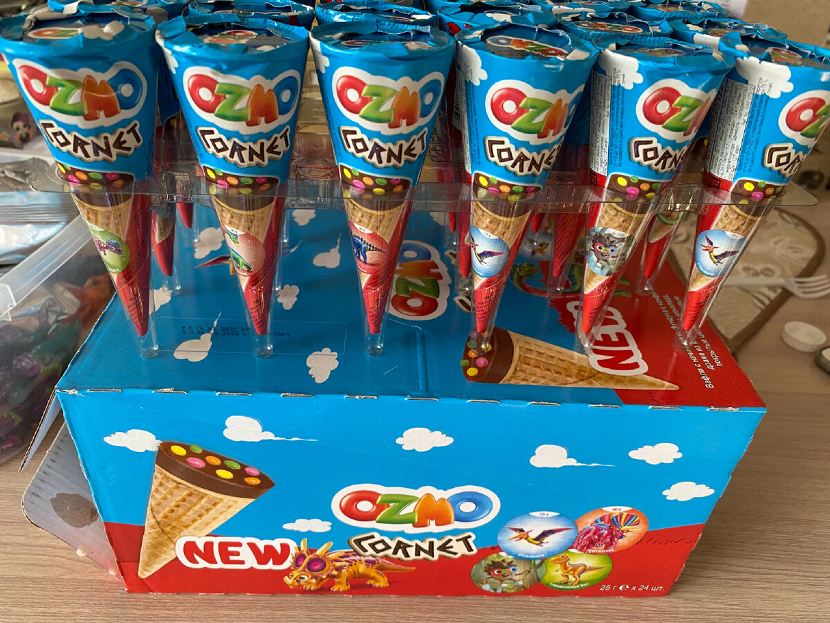 Шоколадный рожок. 120 ккал в нем🙈. Съела один на прошлой неделе. Фото автора 