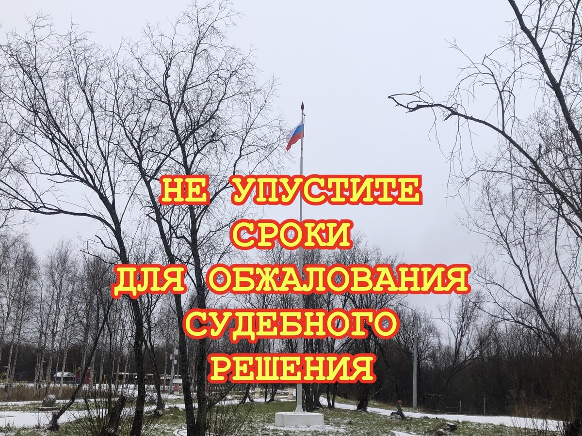 Важно всё делать своевременно