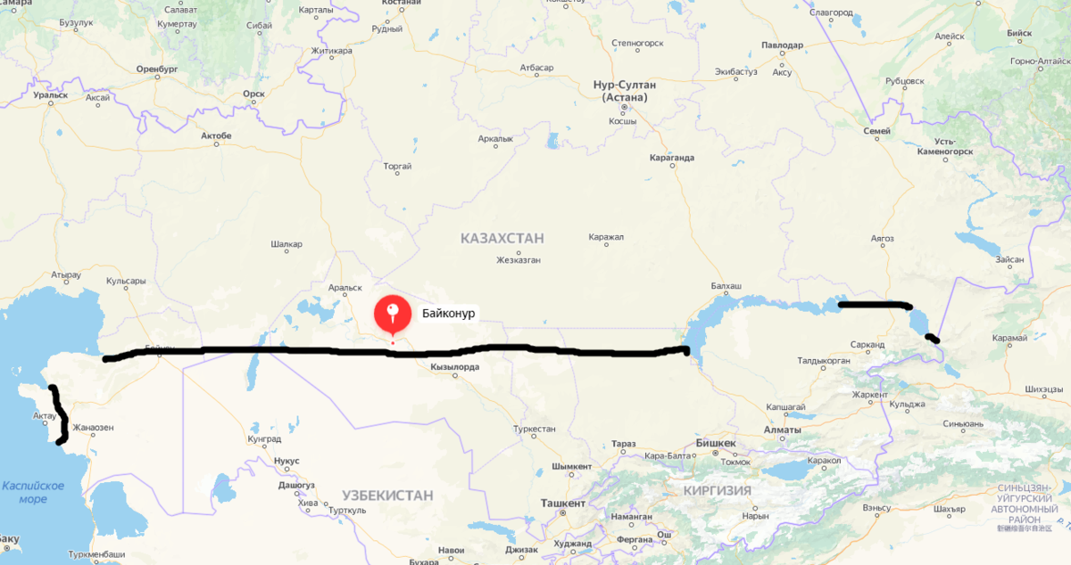 Карта из общедоступных источников