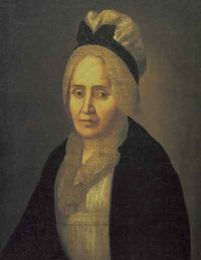 жена, бабушка поэта, Пелагея Денисовна Панютина (1739 - 1812 гг.)