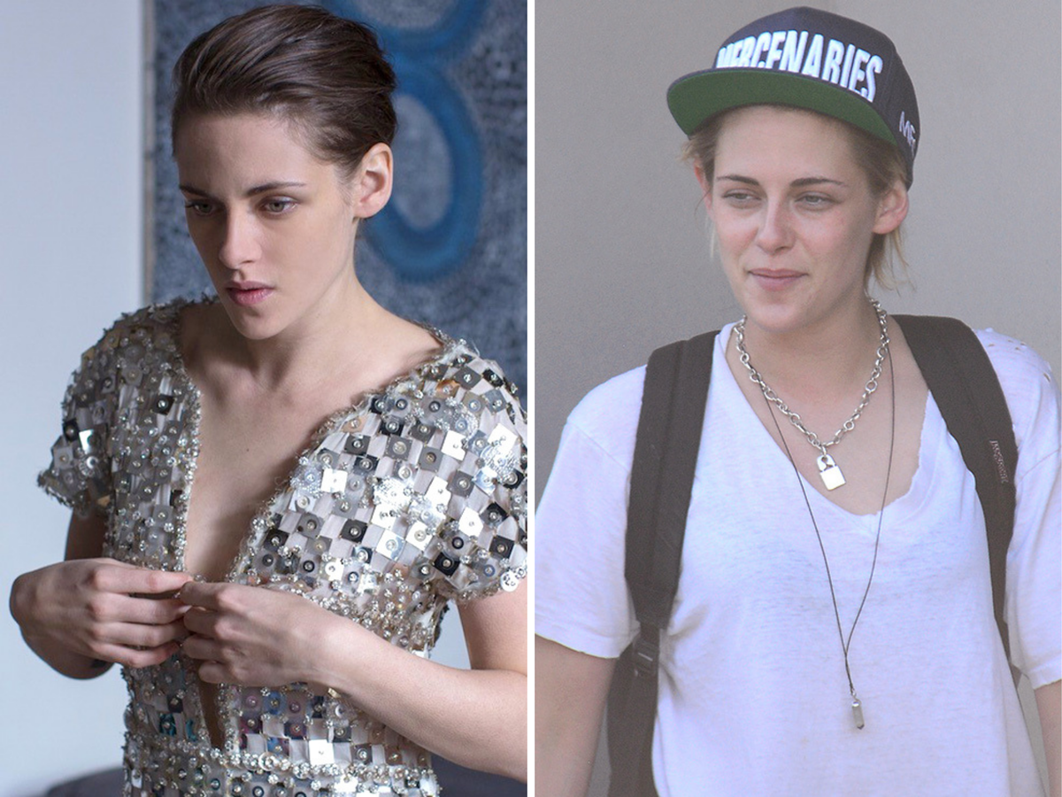 На экране и красной дорожке Кристен Стюарт всегда роскошна: актриса смело экспериментирует с бьюти-образами и модными нарядами. Однако в обычной жизни Кристен скорее напоминает невзрачного подростка, нежели успешную голливудскую актрису.