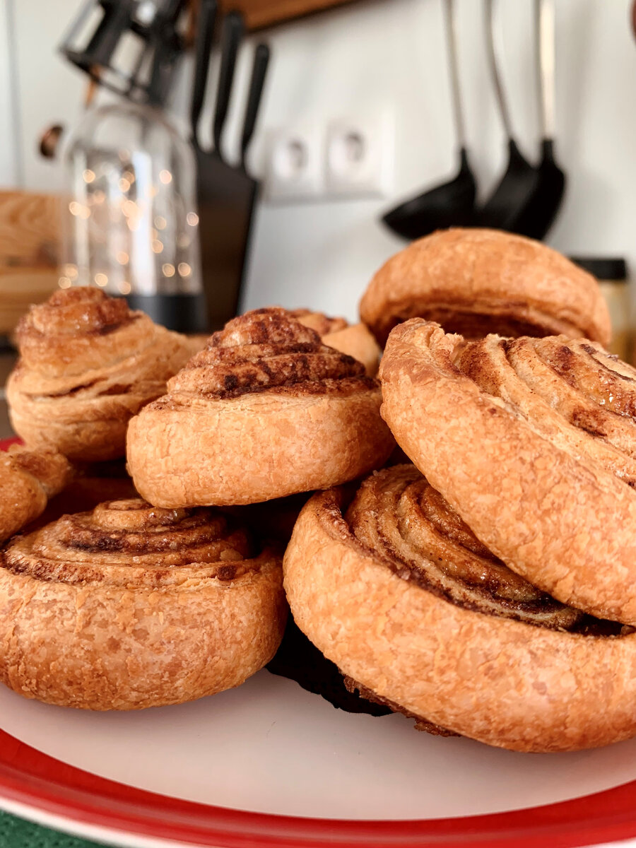 Вариант подачи булочек