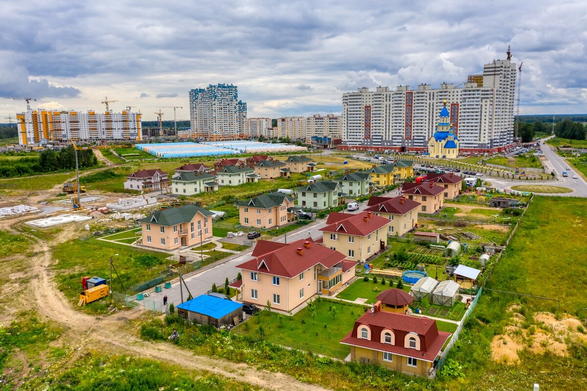 Город детства в Парголово от СК 