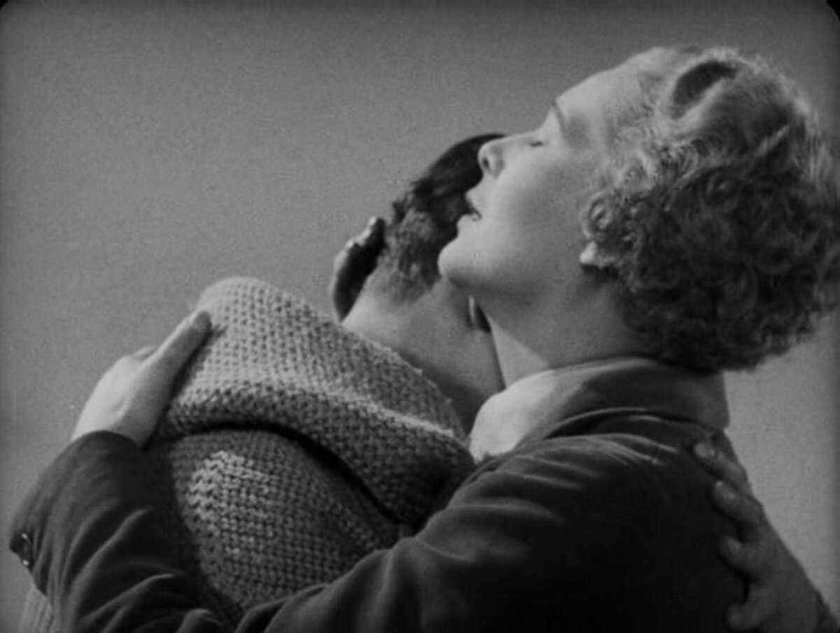 Финальный кадр фильма "Женщина на Луне", реж. Фриц Ланг, 1929 год.