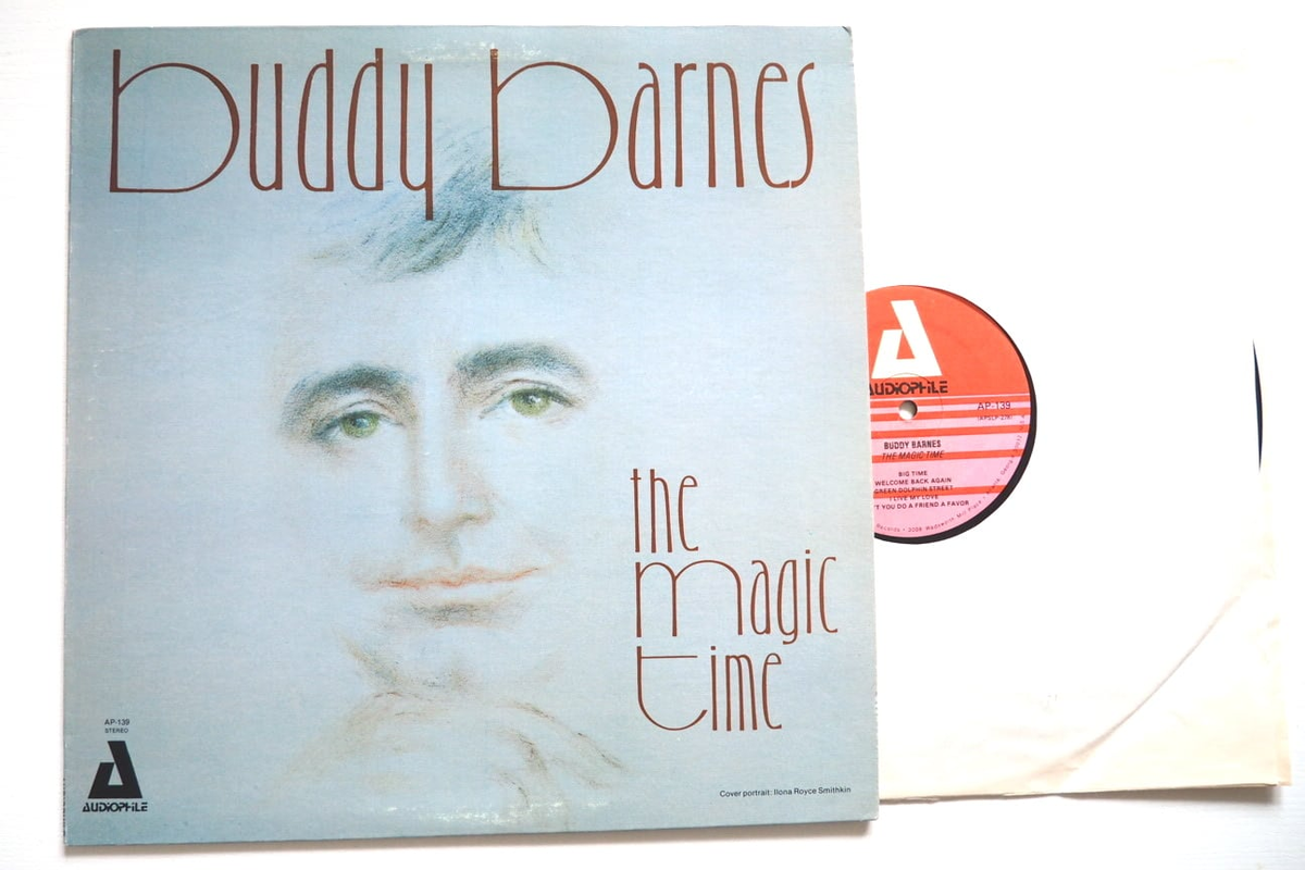 Единственная пластинка Бадди Барнса 'The Magic Time', выпущенная в 1980 году лейблом Audiophile