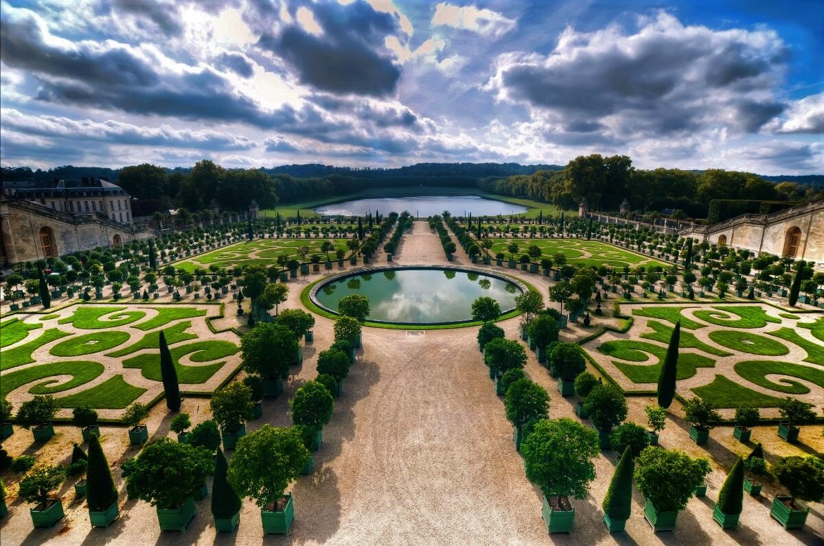 Версальский парк в Версальском Дворце