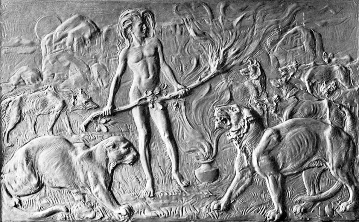 Иллюстрации Джона Киплинга к "Книге джунглей". Изображение из сети Интернет