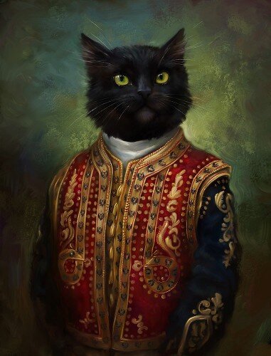 Кот Василий III, повелитель кухни и наместник дивана