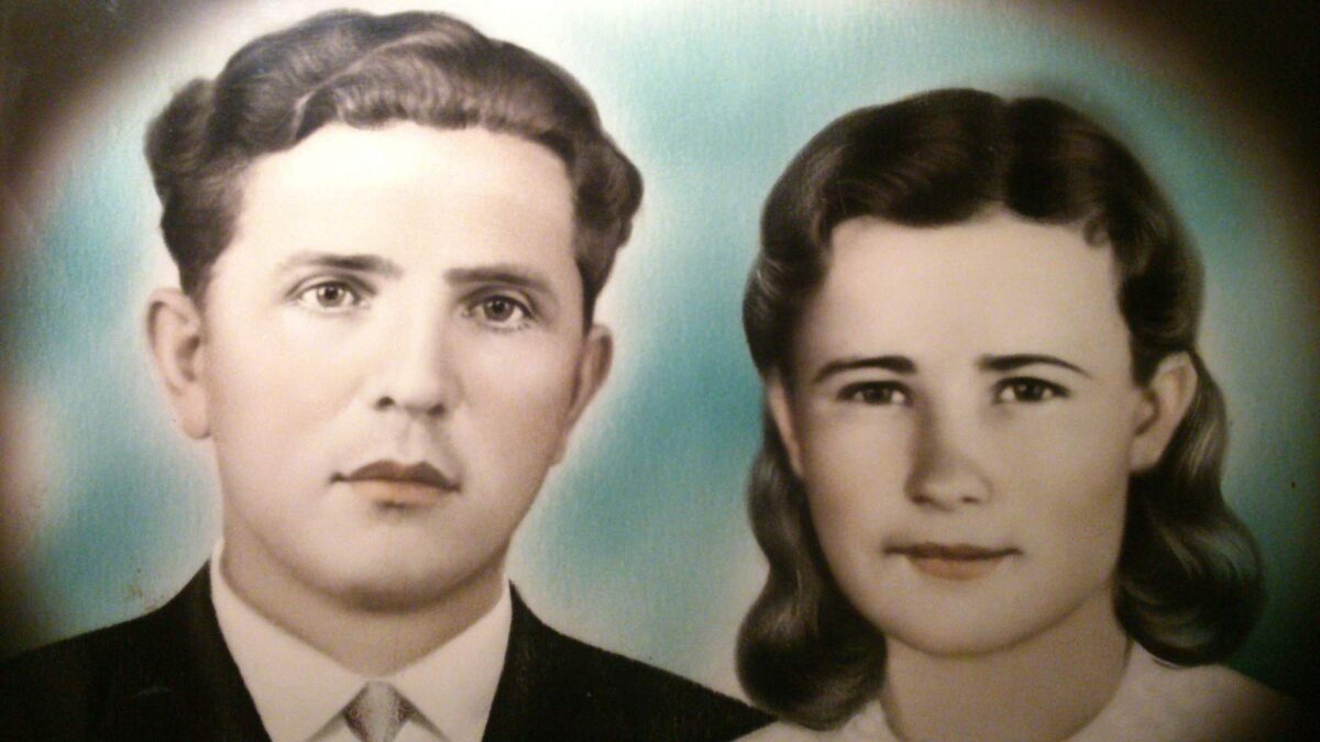 Мои дедушка и бабушка. Зайцевы Иван Дмитриевич и Екатерина Григорьевна 