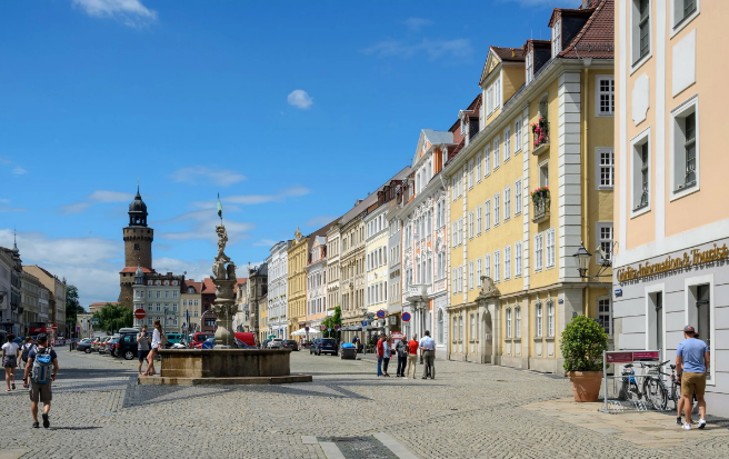 Улицы и дома города Гёрлиц 