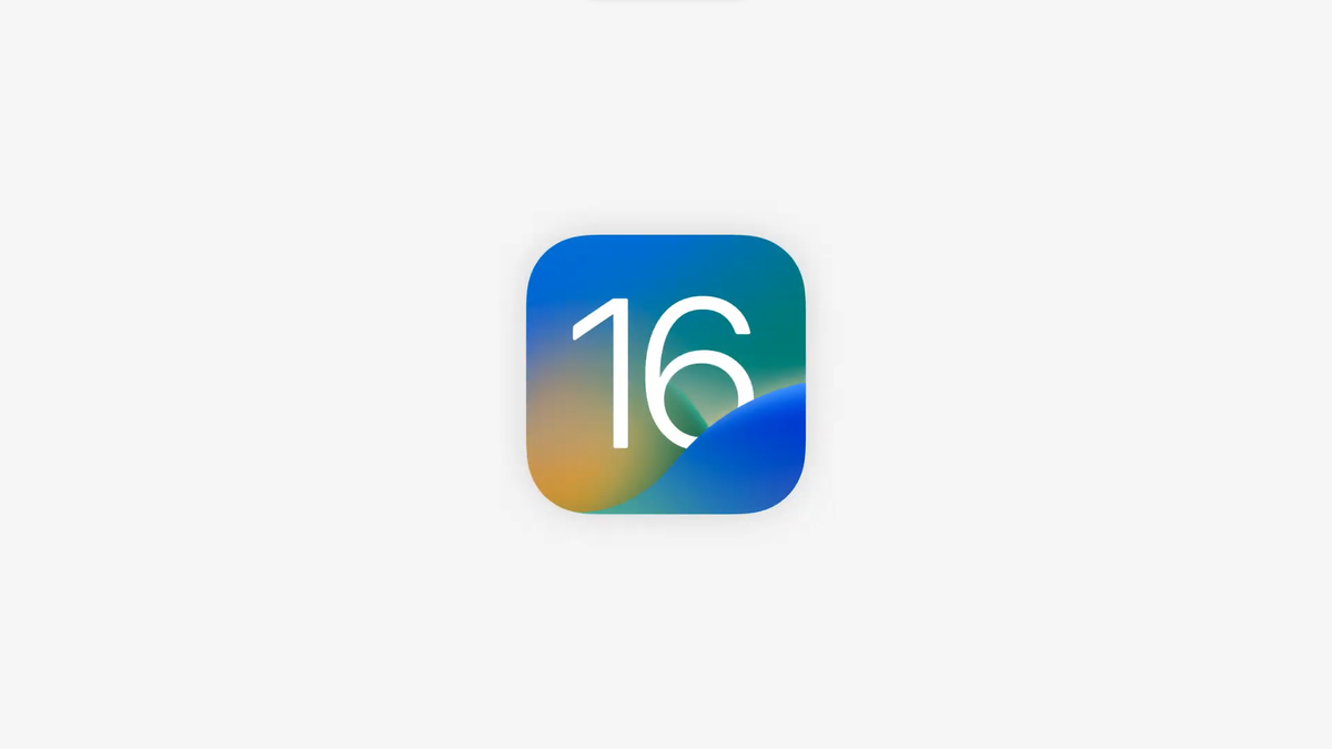 Логотип iOS 16
