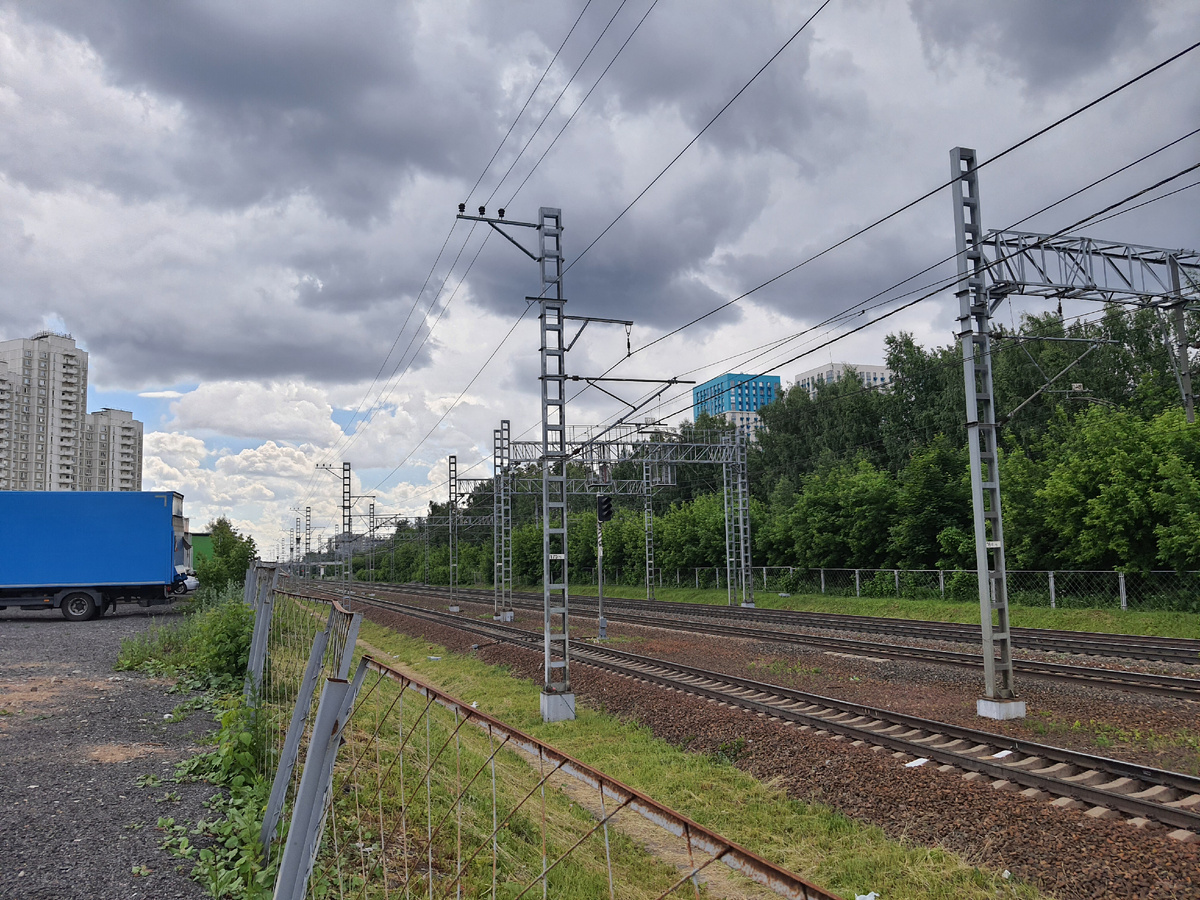 Ленинградское направление. Вид на Москву. Фото автора