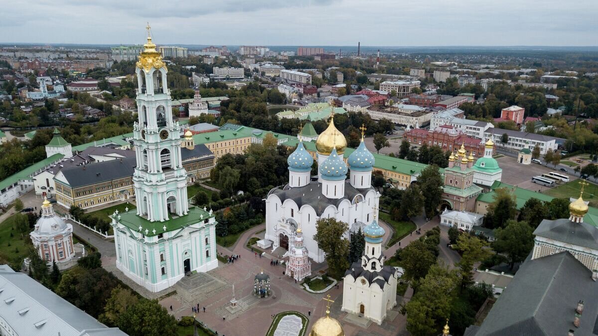    Троице-Сергиева лавра в городе Сергиев Посад Московской области© РИА Новости / Алексей Мальгавко