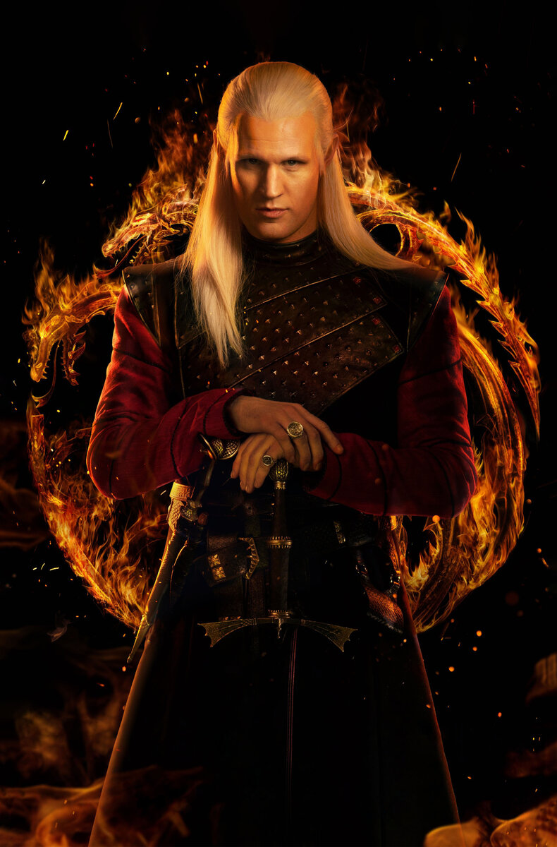 Мэтт Смит в образе Деймона Таргариена в «Доме дракона»