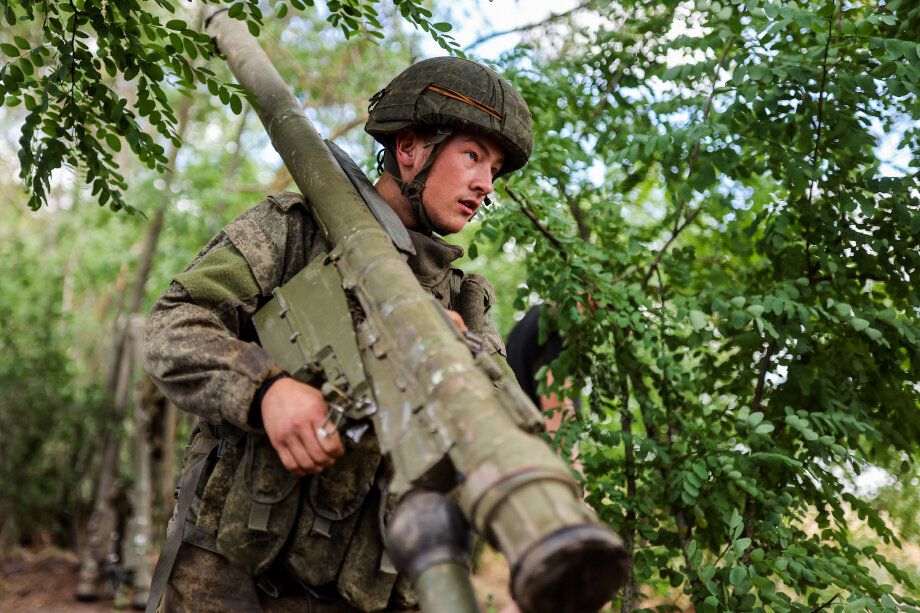 Российские военные отбили контрнаступление ВСУ на Херсон. Фото: Сергей Бобылев/ТАСС