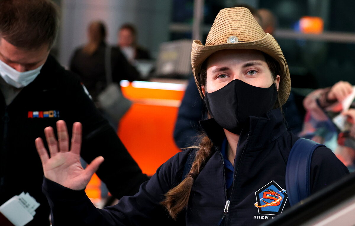    Космонавт Анна Кикина  Михаил Терещенко/ТАСС