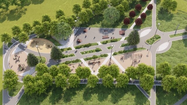    Эскиз парка Владимир Волков/vk.com