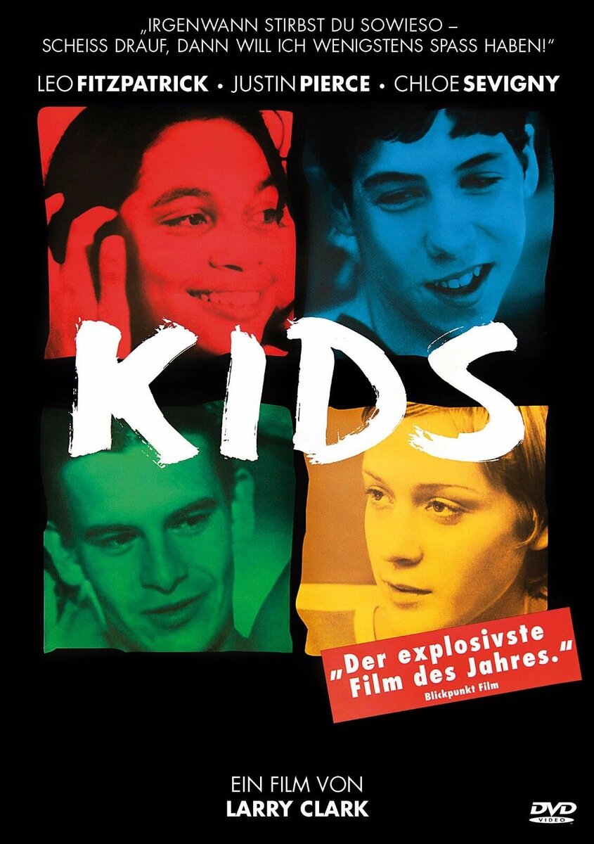 Постер к фильму режиссера  Ларри Кларка " Детки " /  " Kids "