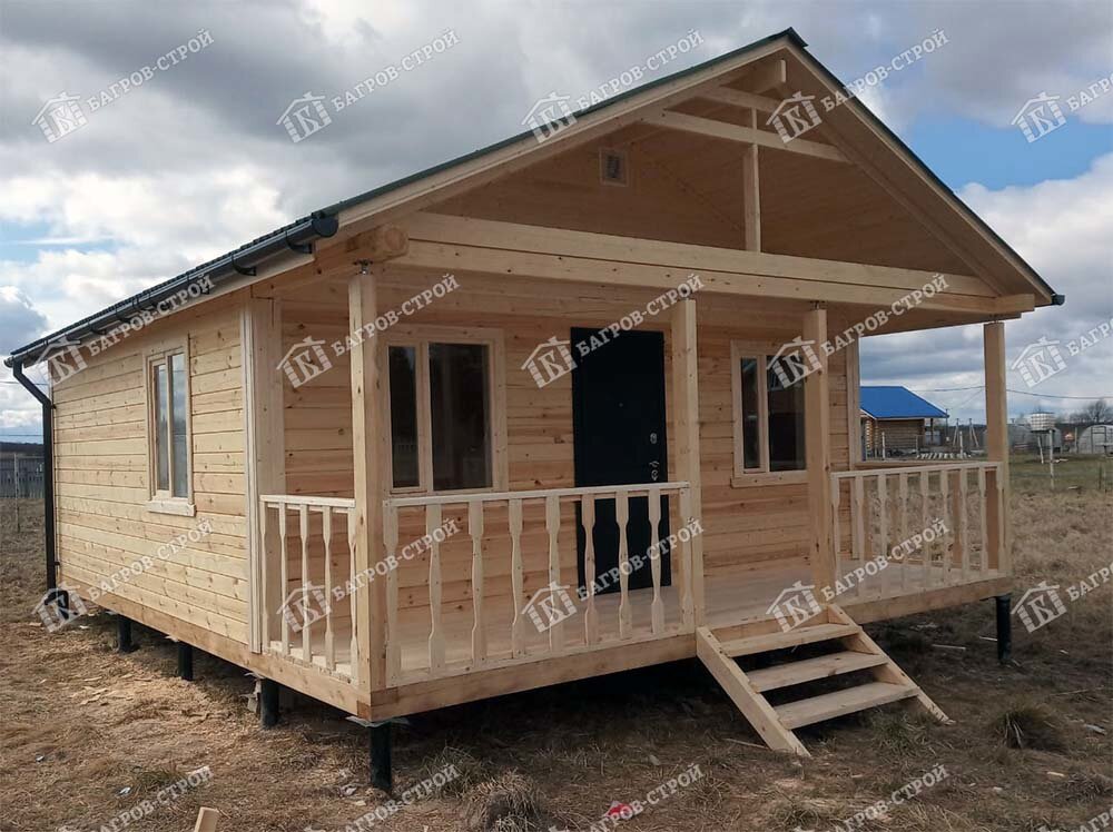 Построенный дом по проекту "Валент"