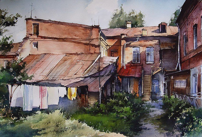 Художник Вячеслав Курсеев