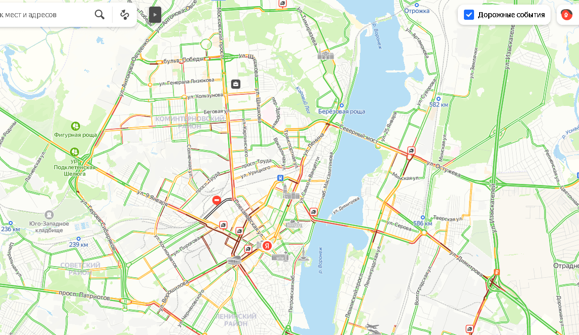 Воронеж на карте. Осадки на карте Воронеж. Ситуационная схема Воронеж.