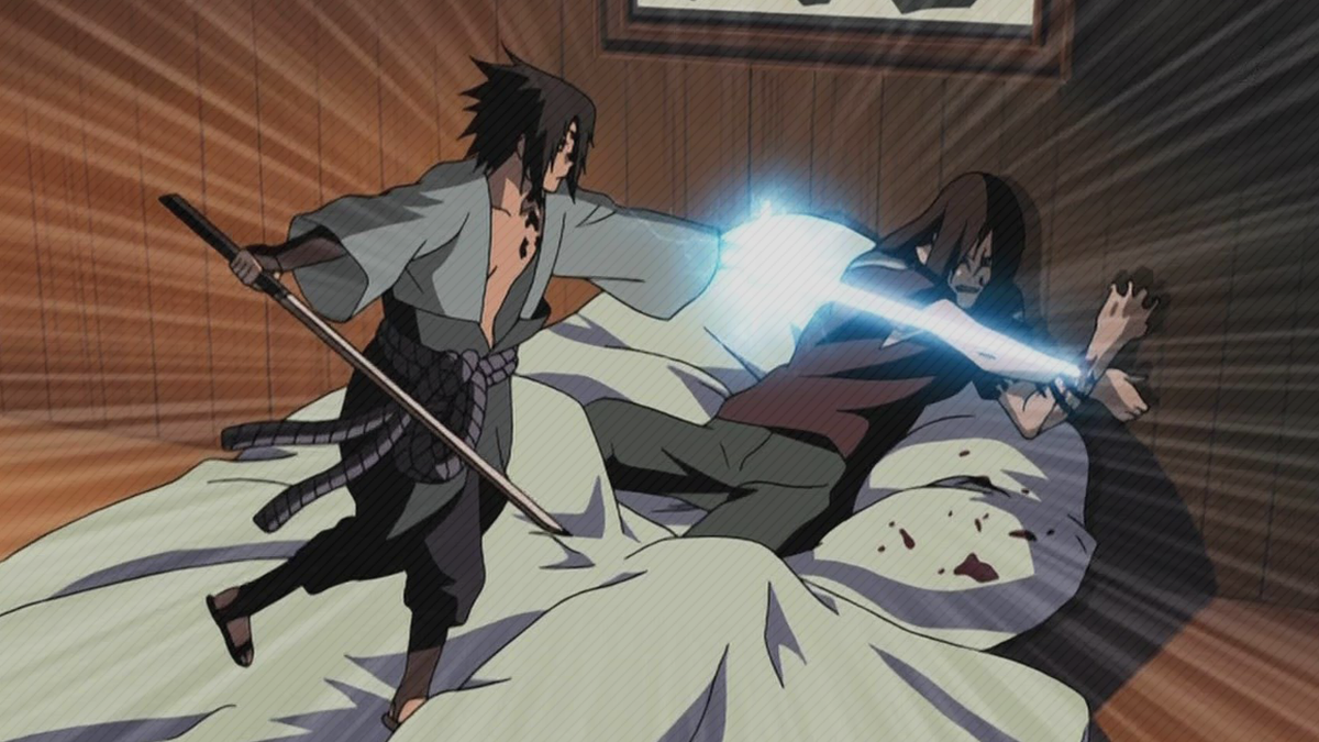 Katagotu [Саске убивает Орочимару]