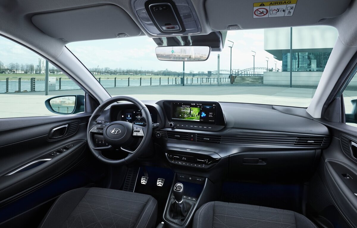 Интерьер модели.