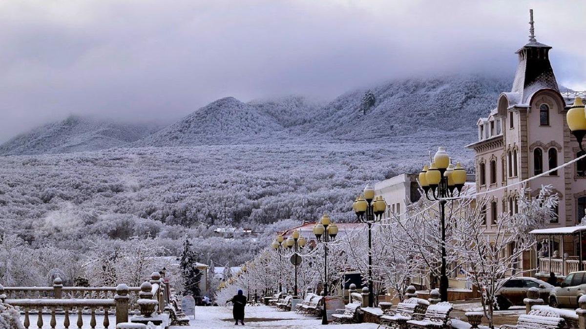 Кисловодск в январе