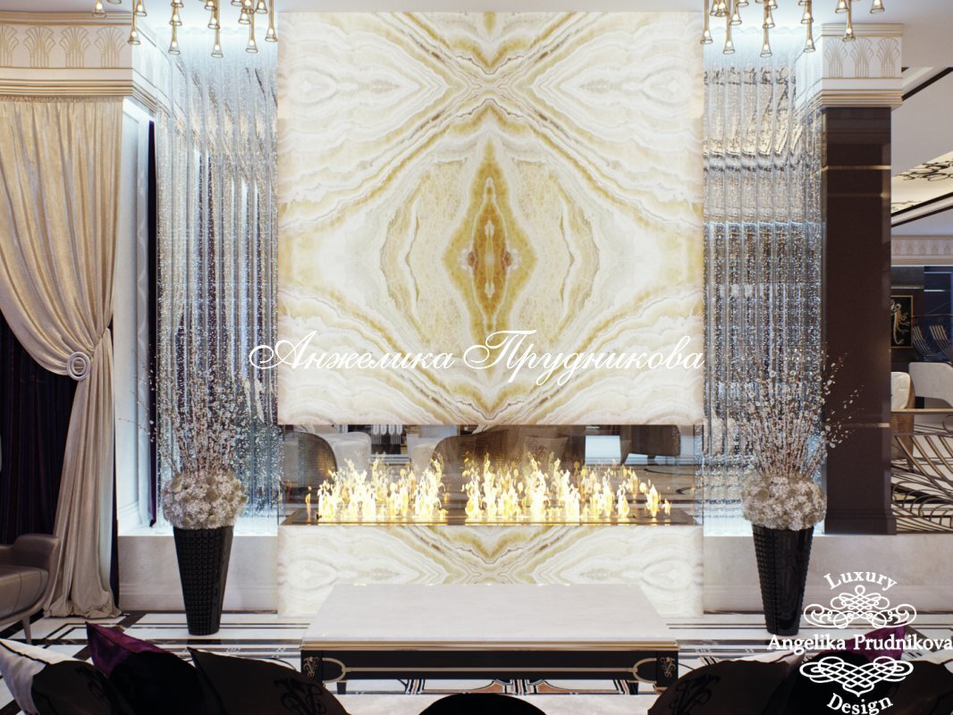  Интерьеры сегмента Luxury впечатляют оригинальным дизайном, роскошной отделкой и эксклюзивными деталями, одной из которых является камин.