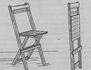 Чертеж стула из дерева с размерами: простая инструкция по сборке изделия