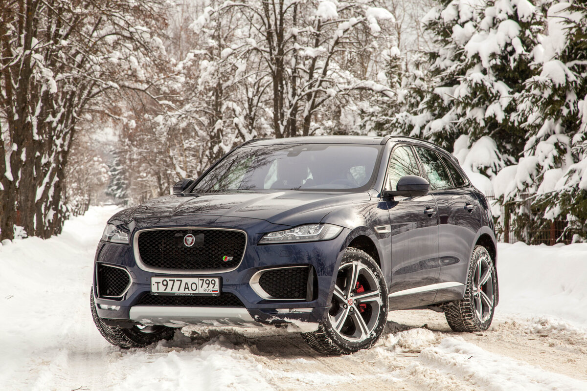 Ягуар f Pace ДТП