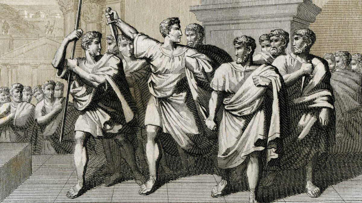 После победы над антонием. Сенат в древнем Риме.