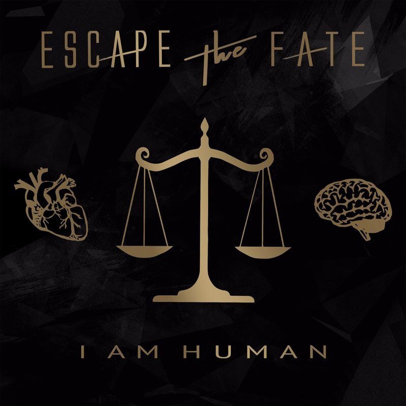 Обложка альбома Escape the Fate "I Am Human"