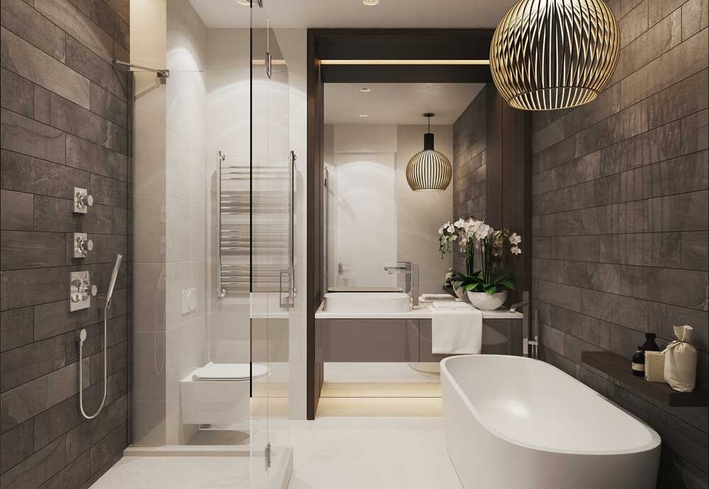 Планировка и дизайн ванной комнаты площадью 3 кв. м