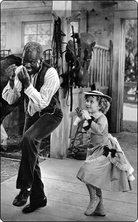 Билл Робинсон и Ширли Темпл