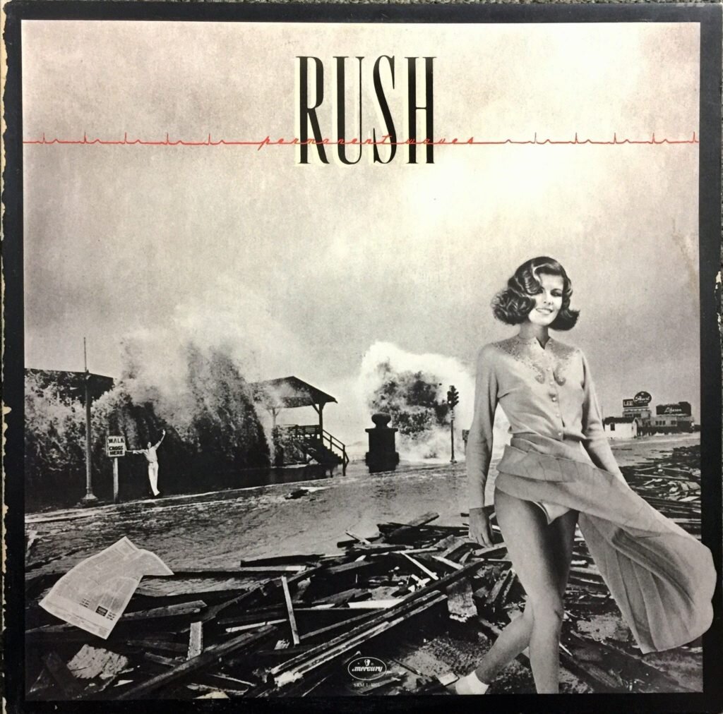 Rush — Permanent Waves (1980) album cover. Source: Pinterest.com