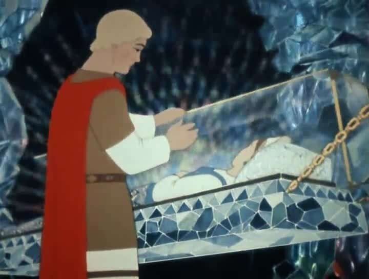 «Сказка о мёртвой царевне и о семи богатырях». «Союзмультфильм» 1951 год.