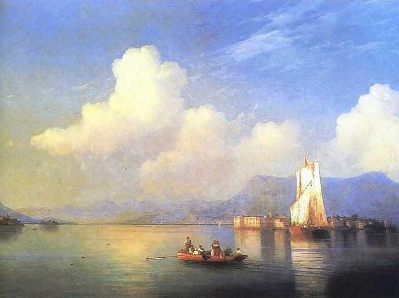 Итальянский пейзаж, 1858