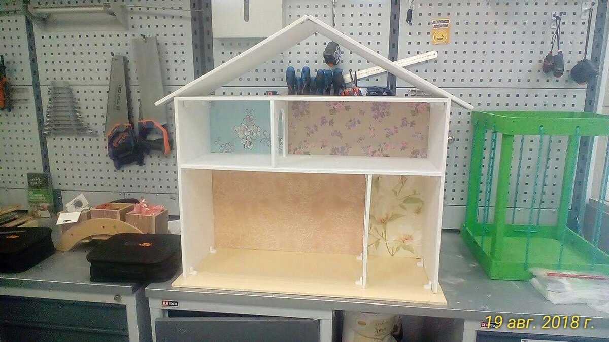 Вот такой домик должен быть получиться