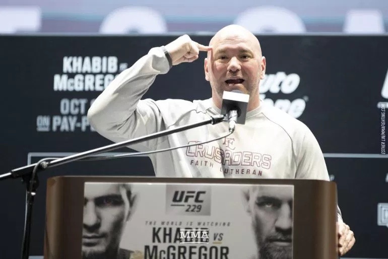 Президент UFC Дана Уайт