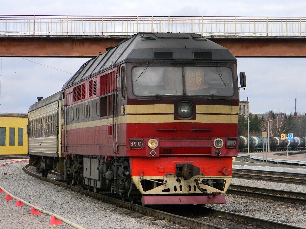 ТЭП70-0034. Похоже самый возрастной на РЖД. | Записки от Ивана | Дзен