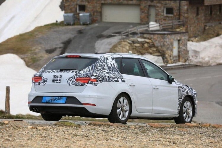 Seat Leon на испытаниях