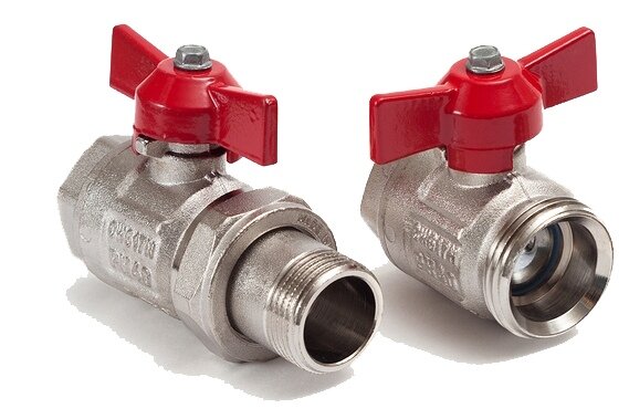 Шаровый кран для радиатора отопления