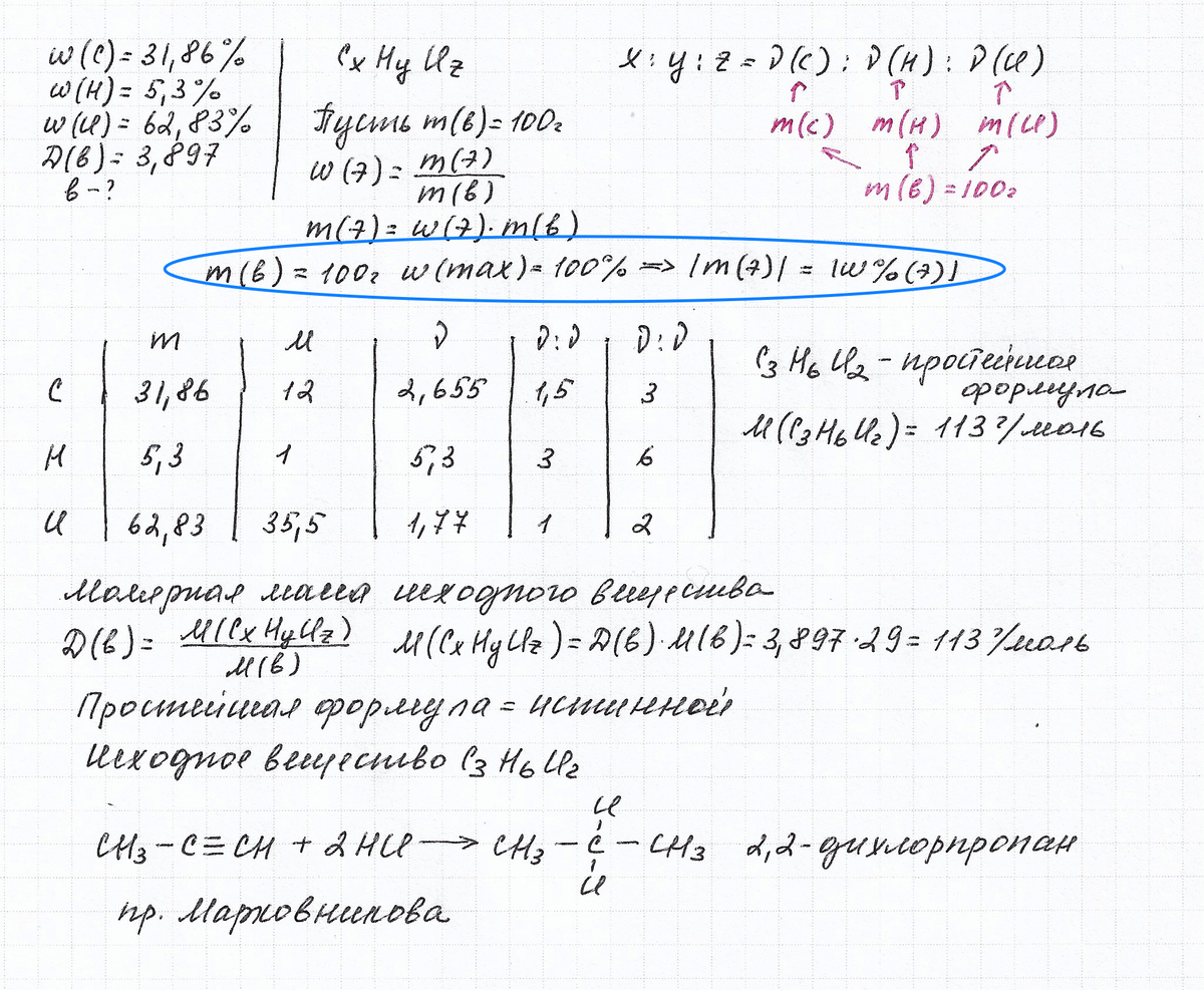 Колючая нежность задач по химии ЕГЭ 2019. 35-е задание (массовые доли +  шипы кратности) | Репетитор-профессионал Богунова В.Г. | Дзен