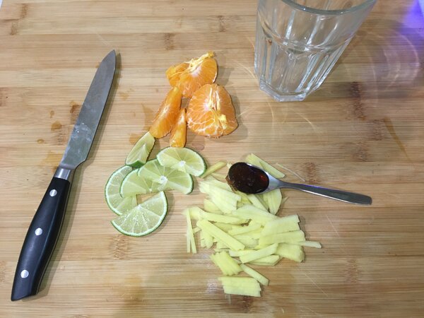 Режем всё маленькими дольками