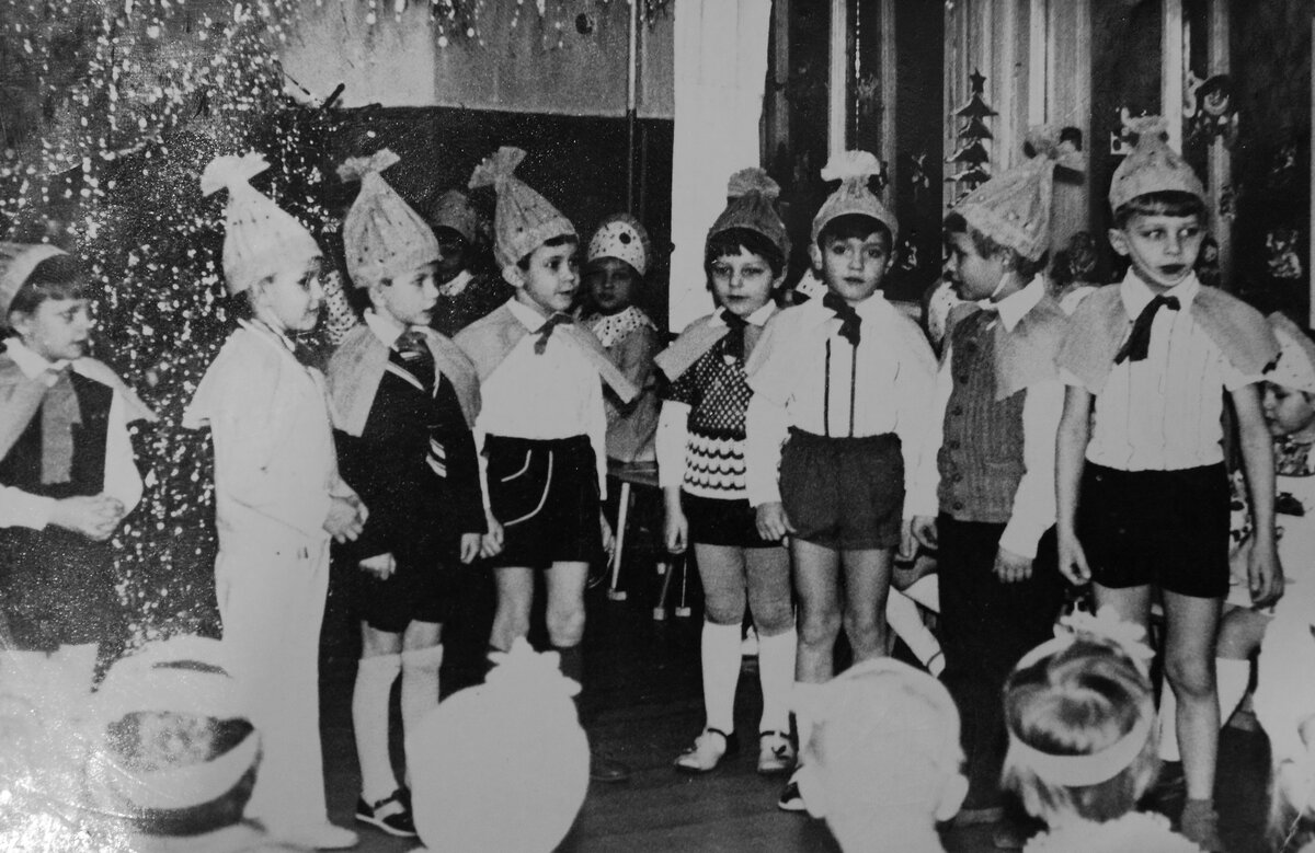 Новогодний утренник в детском саду СССР,как это было ....